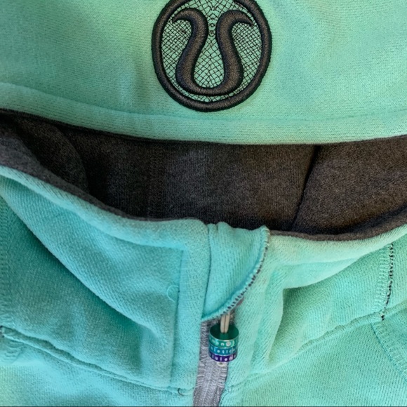 Lululemon Mint Green Scuba Hoodie - Picture 2 of 6